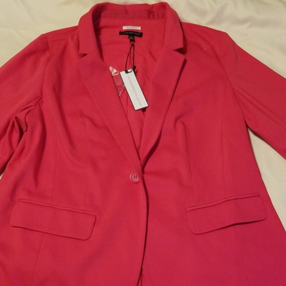 Pink blazer